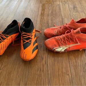 Adidas Size 4.5 Predator Soccer Cleats and additional Puma Ultra Size 4